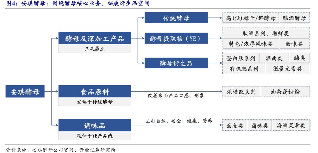 <hl>安</hl><hl>琪</hl><hl>酵</hl><hl>母</hl>：围绕酵母核心业务，拓展衍生品空间