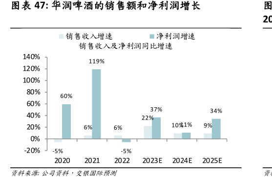 <hl>华</hl><hl>润</hl><hl>啤</hl><hl>酒</hl>的销售额和净利润增长