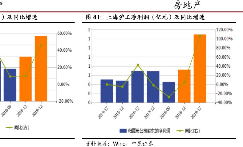房地产<hl>上</hl><hl>海</hl><hl>沪</hl><hl>工</hl>净利润（亿元）及同比增速