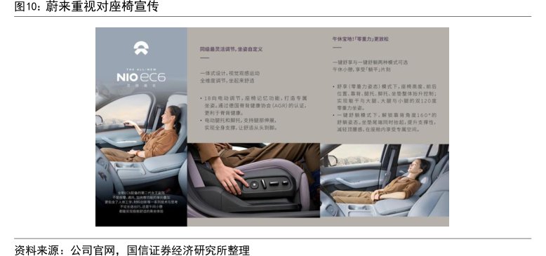 <hl>蔚</hl><hl>来</hl>重视对座椅宣传