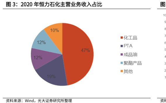 2020年<hl>恒</hl><hl>力</hl><hl>石</hl><hl>化</hl>主营业务收入占比